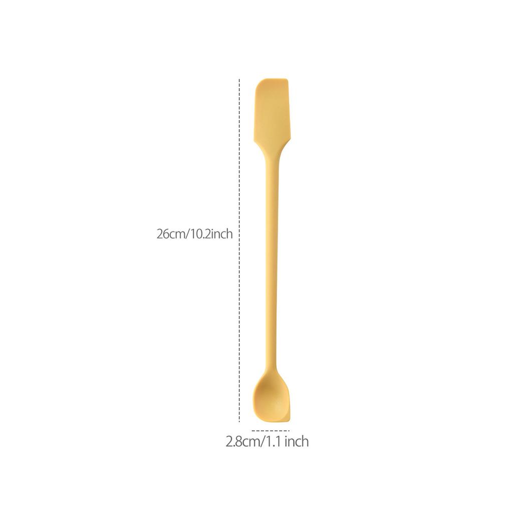4er-Pack Lebensmittelqualität Silikon Schaber Backwerkzeug Saucenmischspatel Geeignet für Heimköche und Profis