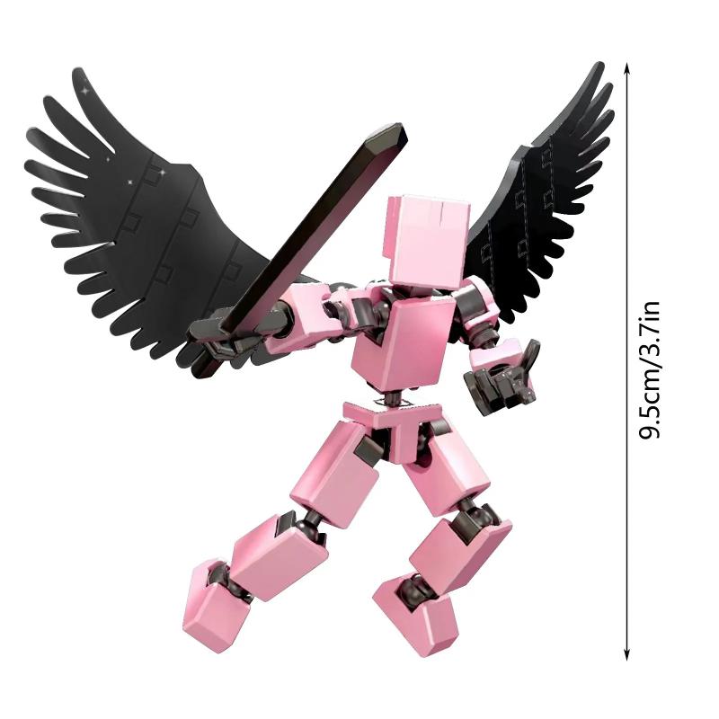 Titan13 Action Figure Multi Jointed Movable Nova Titan Lucky 13 Action Figure Poseable DIY Assembly Desk Ornament Dummy Gifts