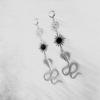 Bohemian Snake Sun Animal Dangle Earrings Handmade Jewelry For Women Summer