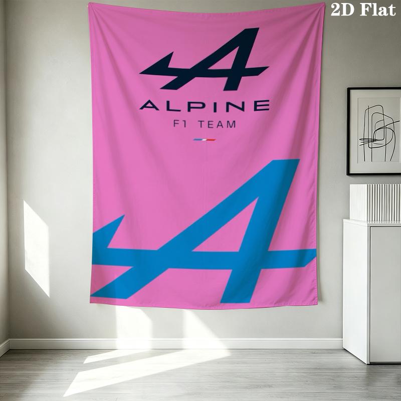 F1 Cars Pattern Wall Tapestry Aesthetic Wall Hanging Printed Fabric Blanket Decorative Tapestries for Bedroom Living Room Home Decor