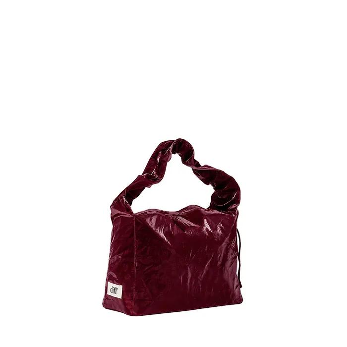 Hobo Bag M Signature (Burgundy)