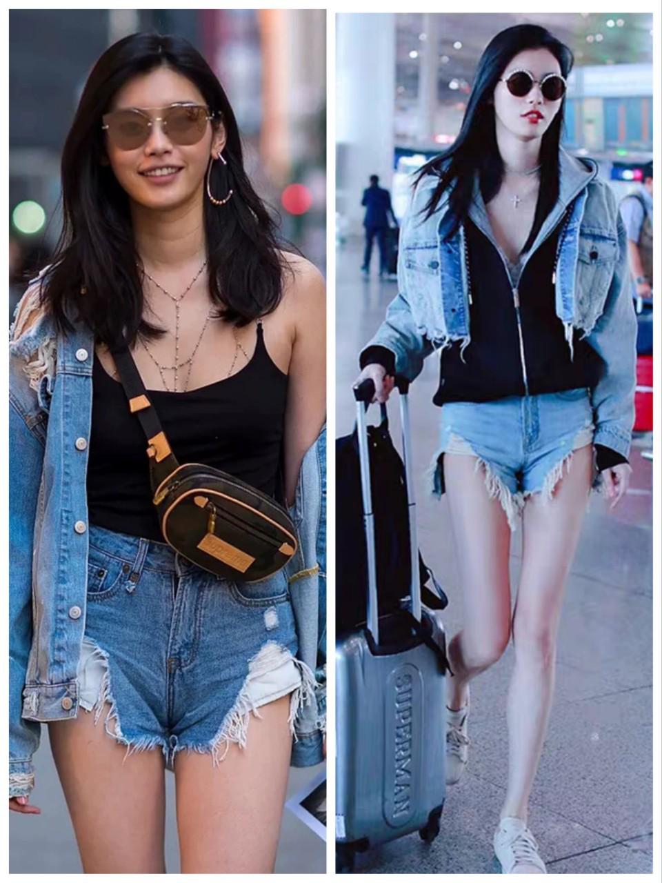 

R13 Си Мэнъяо Шорты из выбеленного денима с высокой посадкой и рваными краями - Приталенный стиль для женщин 28 черный серый