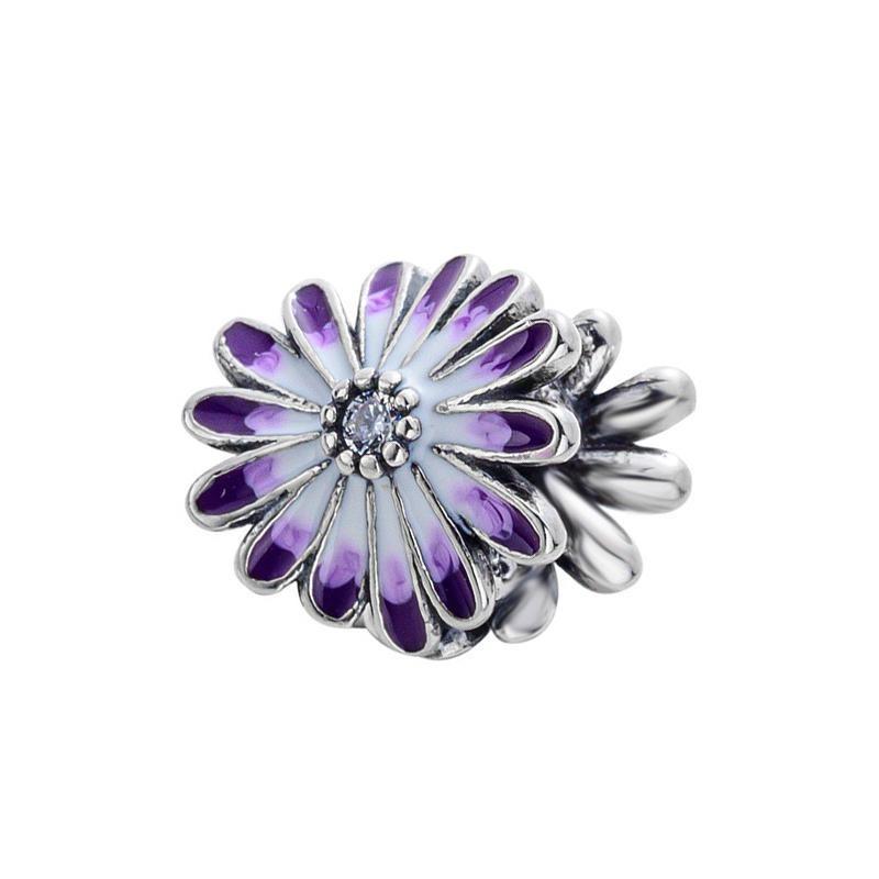 New Collection Series Sunflower Bouquet Daisy Clover Charm Bead Fit Original Bracelet Diy Accessories Gift For Women