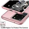 Coque - HongWe - Samsung Galaxy S20 Ultra - Or Rose - Très Mince - Rigide