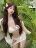 Solid Color Slimming Long-Sleeve Sun Protection 4-Piece Backless Swimwear Set for Hot Springs & Beaches