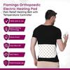 Flamingo Orthopaedic Electric Heating Pad | Heat Belt  |  Heating Belt for Lower Back, Knee, Shoulder, Cramps, and Neck |  Back Pain Relief | X-Large