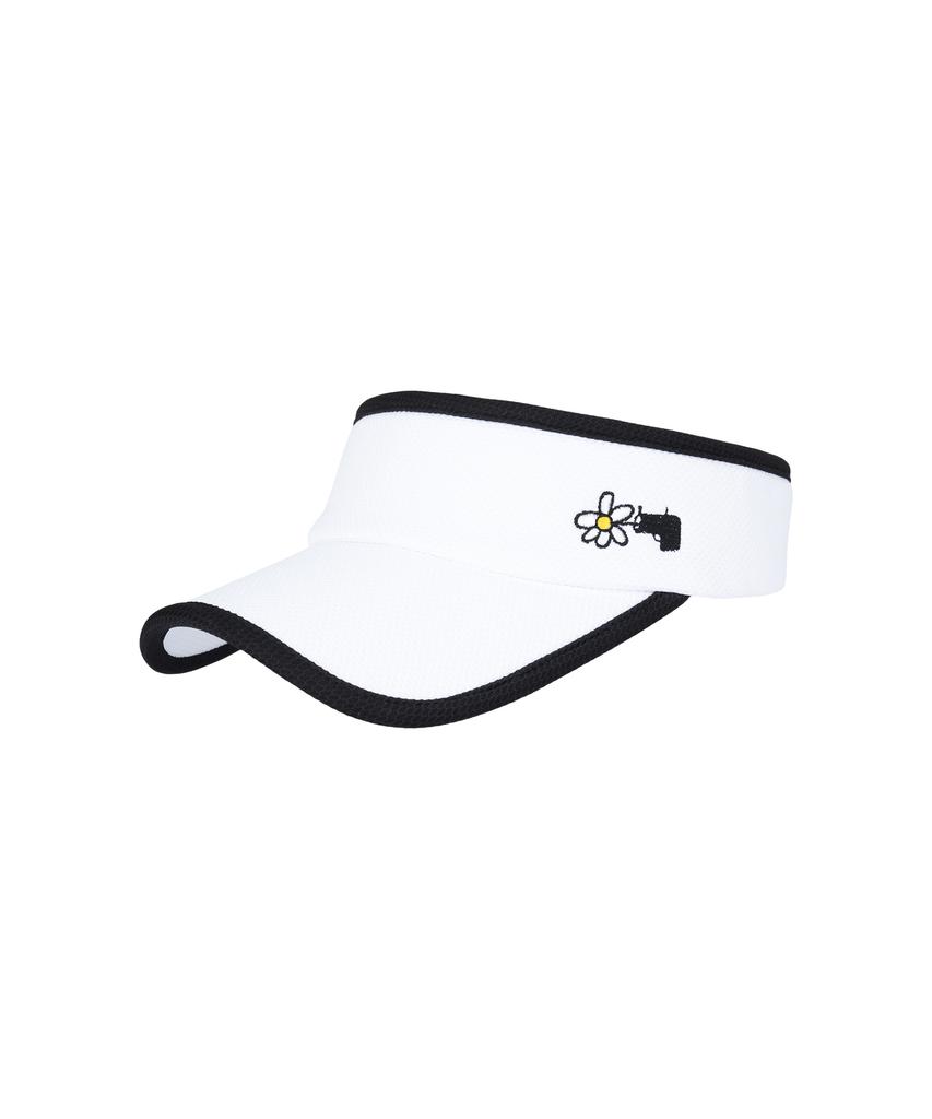KANDINI White Signature Visor Hat