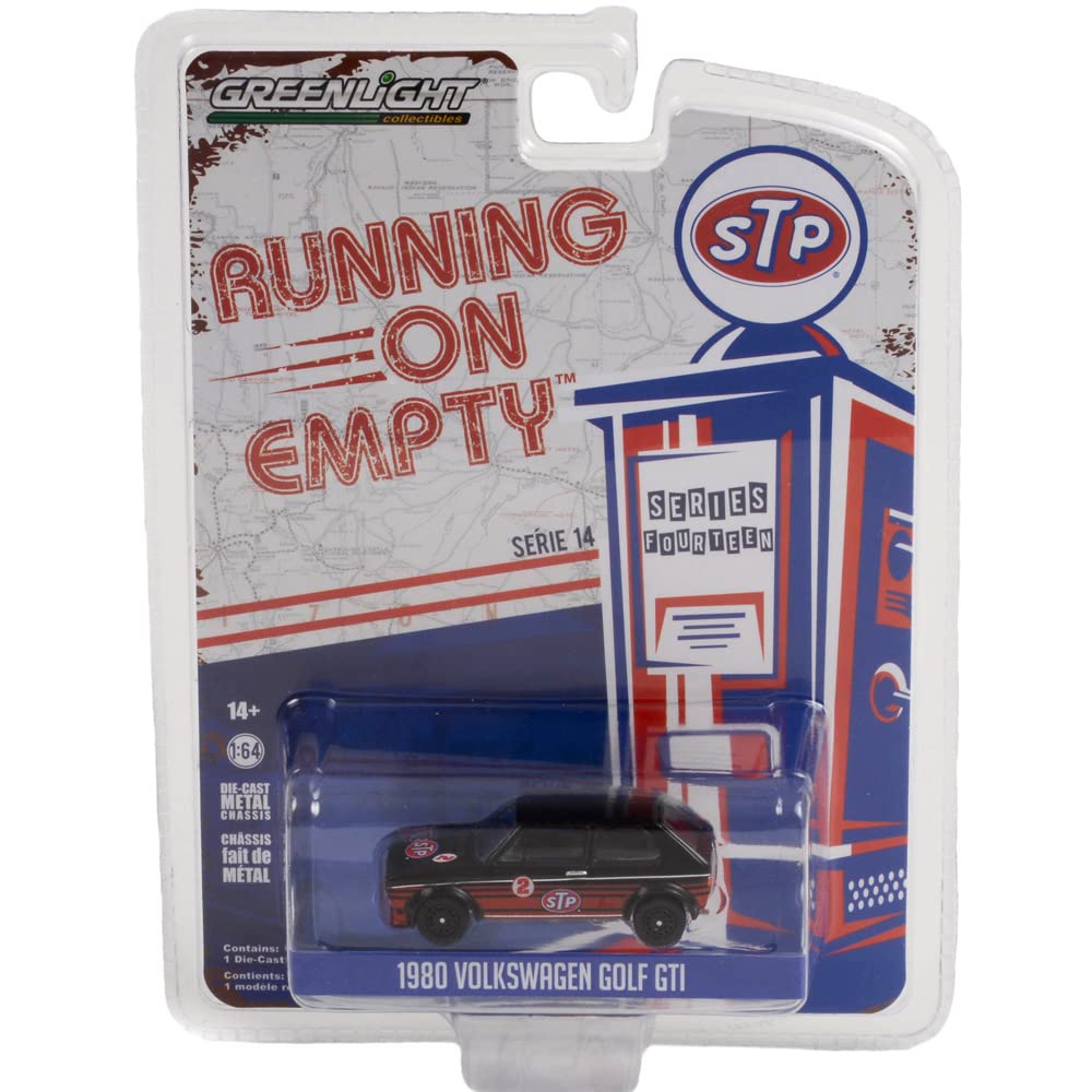 

GREENLIGHT 164 Scale “Running on Empty Series 14” “1980 Volkswagen Golf GTI - STP”