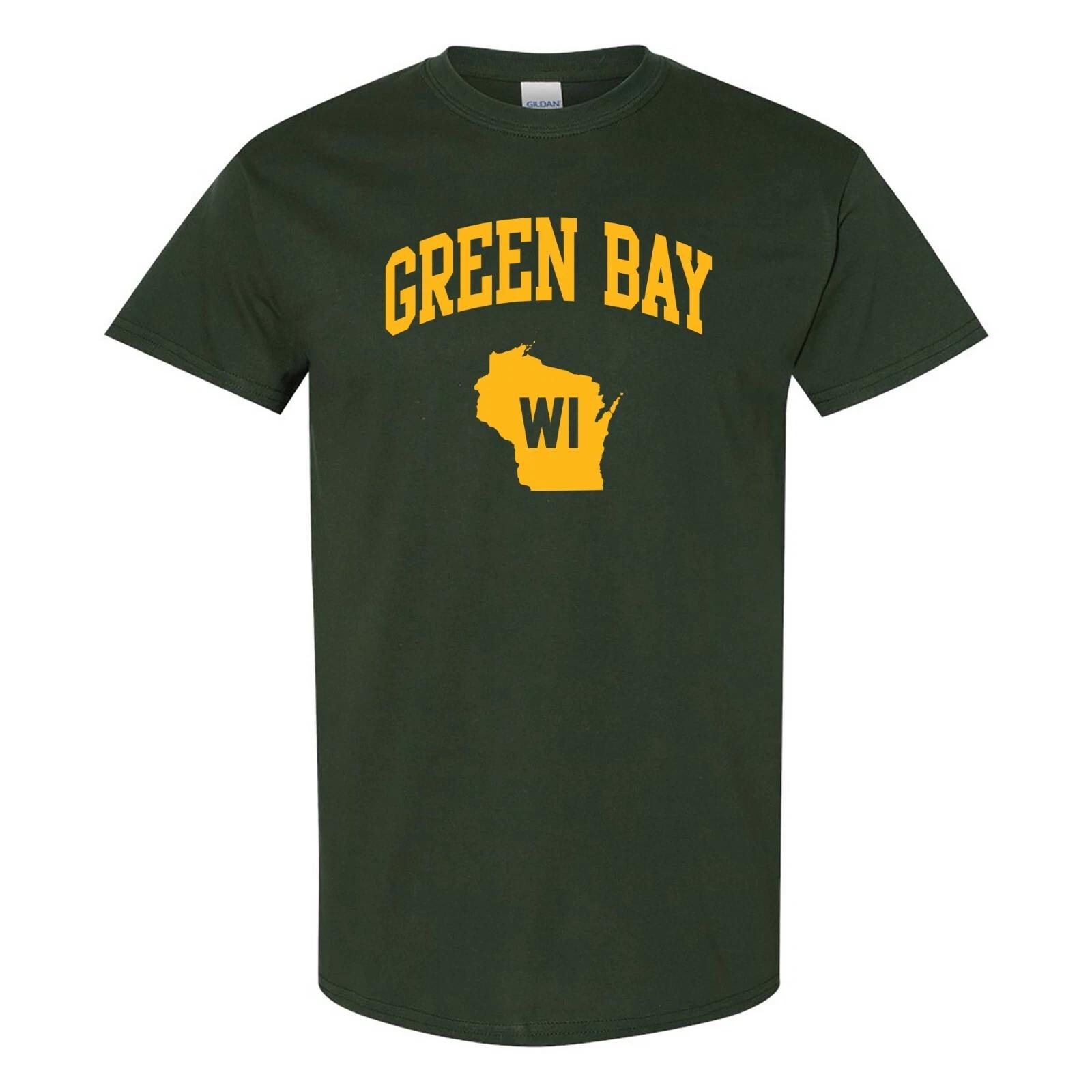 Classic Green Bay Arch - Hometown Pride State T Shirt S