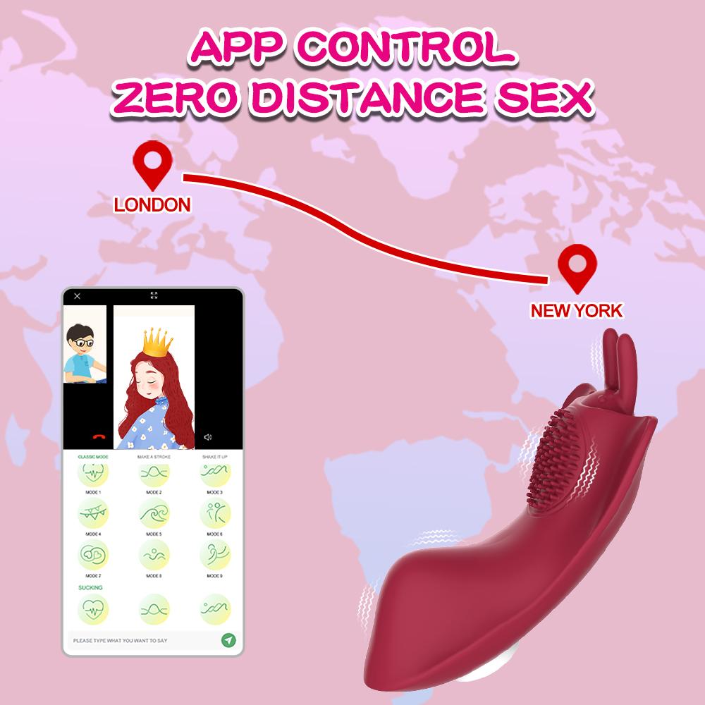 Butterfly Clitoris Vibrator For Women Mini Clit Stimulator Panty Wireless Remote Control Female Vibro Goods Adult Sex Toys Shop