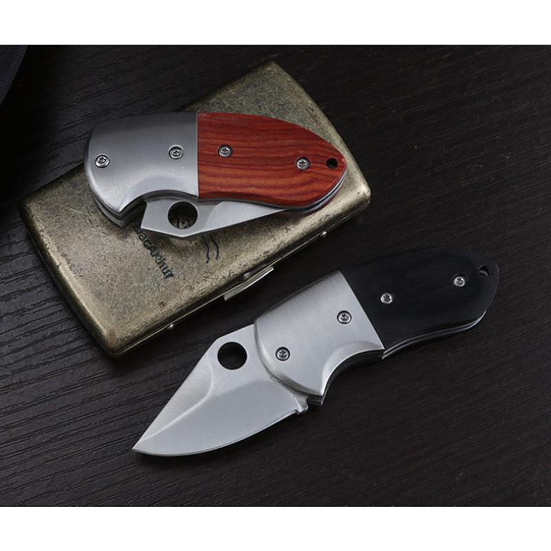 Mini Folding Knife Knife Outdoor Supplies Keychain Portable Stainless Steel Fruit Knife