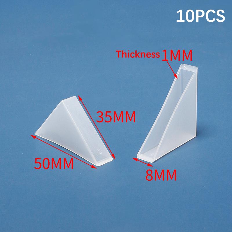10Pcs Tempered Glass Corner Protector Anti-Collision Lens Acrylic Corner Wrap