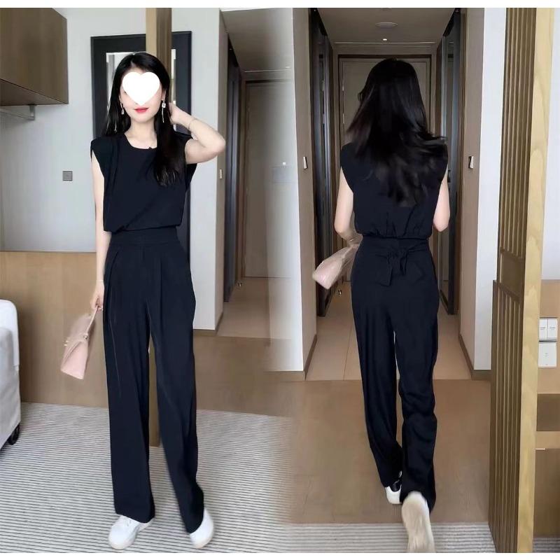 Two Pieces of A Fashionable and Youthful Mom's Set for Women In Summer, Loose and Slimming