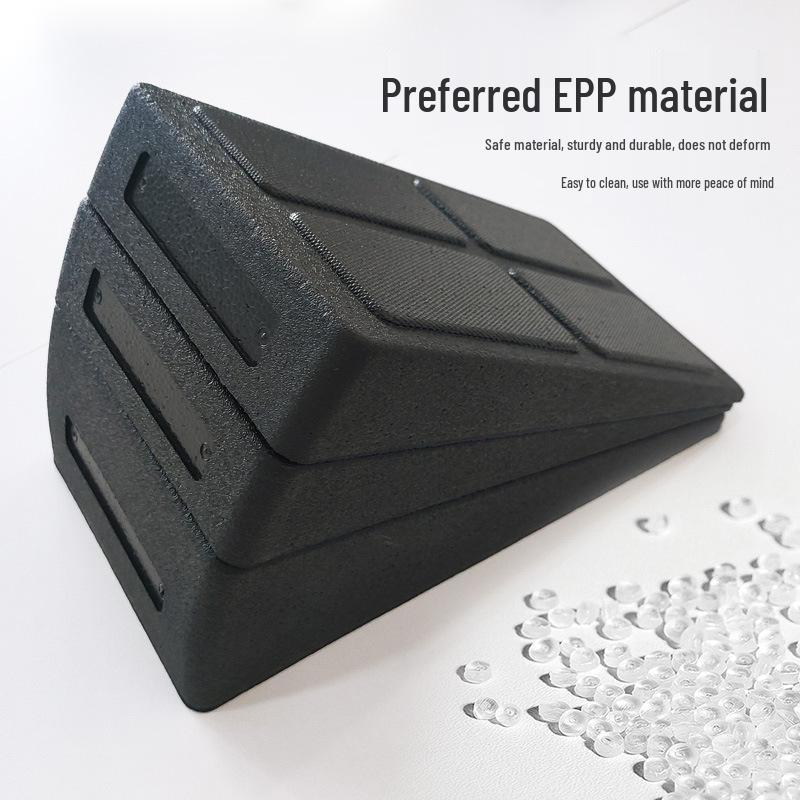 Adjustable High-Hardness Yoga Squat Foot Pad & Incline Stretching Board Set