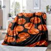 Basketball Theme Printed Blanket - Perfect for Couch, Bed, Travel & Outdoor Use | Machine Washable, Cozy & Durable.