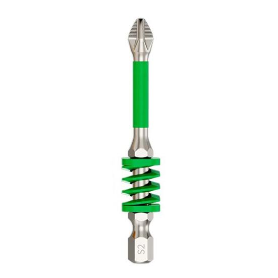 1/3Pcs Magnetic Bit Set with Spring Impact-Resistant Hexagonal Electric Screwdriver