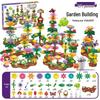Free Shipping DIY Creative Assembly Toys - Varied Garden Series for Girls, Educational Flower Arrangement Toys in Stock