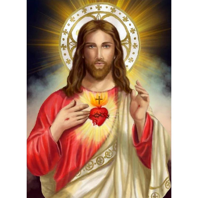 Diamond Painting Jesus Religious 5d Diy Needlework Embroidery Sale Icon Portrait Gift Rhinestones Handmade Home Decor
