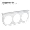 52mm/2in 3-Hole Triple Instrument Panel   Gauge Mounting Bracket Car Dashboard Meter Iron Holder