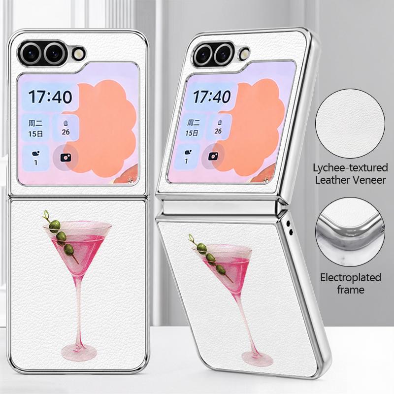 Bunte Knöpfe Blöcke Print Hülle Für Samsung Galaxy Z FLIP 7 FE 6 5 Beschichtete PC+PU Leder Hybrid Faltabdeckung Für Samsung Z Flip7 Flip6 Flip5