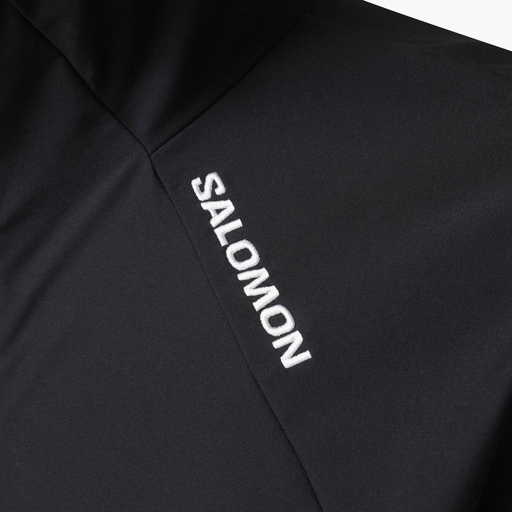 Salomon Unisex Otris Outdoor Sports Casual Minimalist Hooded Long Sleeve Jacket Men Jacket Black LC2403600