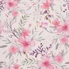 Outdoor Dekostoffe Oxford - Motiv Pinke Blumen I Dx268