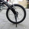 Folding Bike Kickstand 14 Inch For K3 Side Ultra Light Bracket Silver