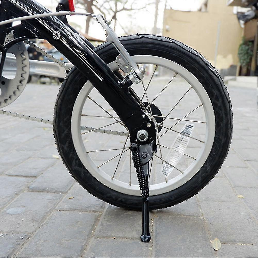 Folding Bike Kickstand 14 Inch For K3 Side Ultra Light Bracket Silver