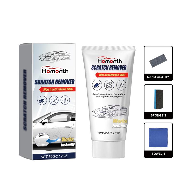 Nano Car Repair Magic Cloth and Polishing Paste Set Repair Surface Flaws and Improve Paint Finish Easily