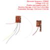 Telecomando RC a 4 canali 27 MHz Circuito PCB Trasmettitore e ricevitore Scheda con antenna Sistema radio per auto camion giocattolo