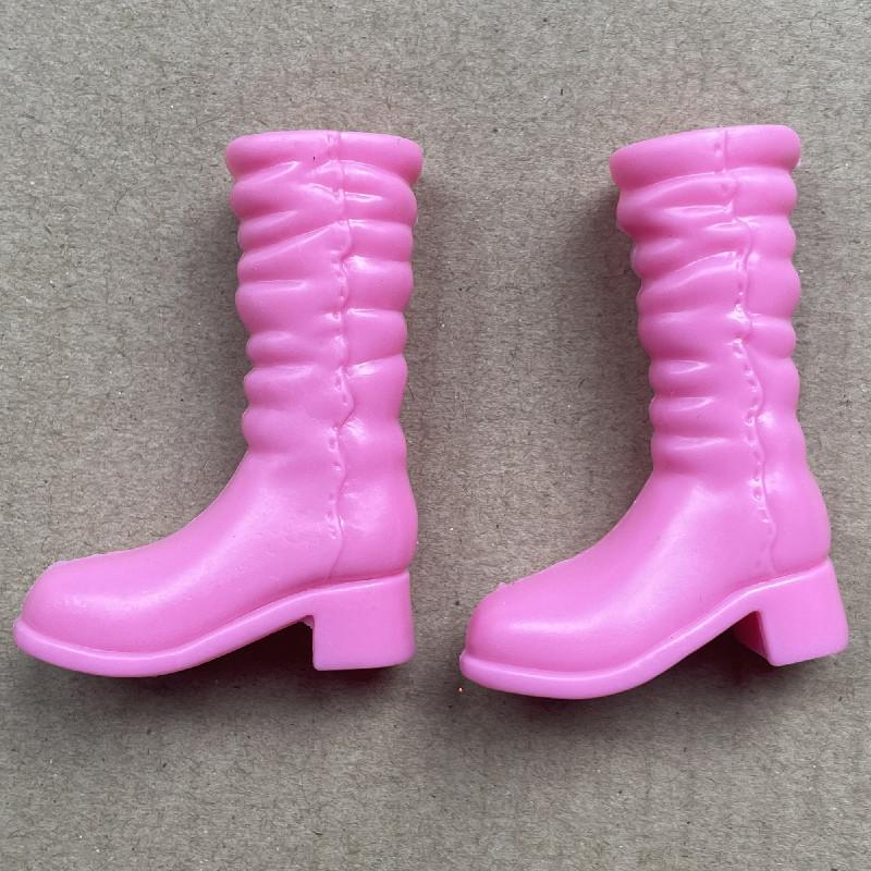 Doll Shoes High Heels Slope Heel Martin Boots Slipper Fashion Shoes for 1/6 FR/PP Doll DIY Doll Parts