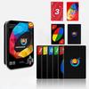 Game Cod Uno Black Board Game Cards Pvc Plastic Family Party Casual Gifts Prop