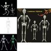 Halloween Scary Prop Luminous Hanging Human Skeleton Outdoor Party Decoration