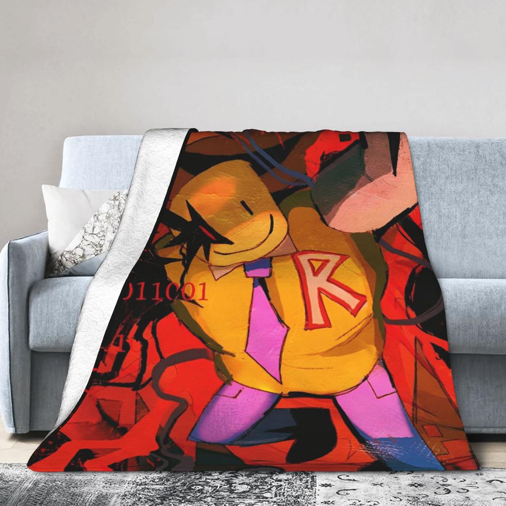 John Doe Forsakens Plush Blanket Throw Blankets for Bed Sofa Couch 150*125cm Rug Piece,
