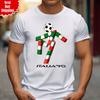 Italia 90 Logo Mens T Shirt Football Soccer World Cup Printed Italy 1990 Fan Top