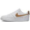 Women's Court Vision Low Next Nature 'White Metallic Gold' Sneakers DH3158-105