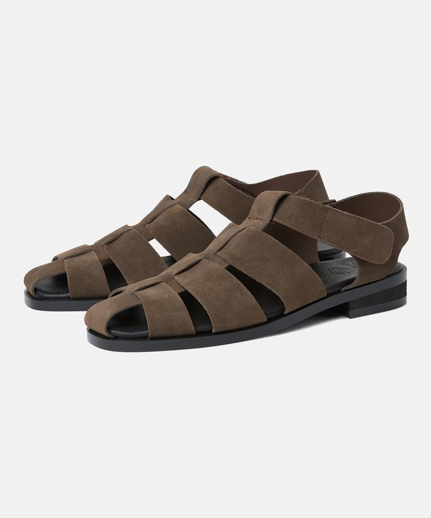 Customade Everett Suede Fisherman Sandals 3Cm (Cr0095Sdb)