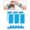 600x ID-Bänder, ID-Bänder, Armbänder für Damen und Herren, Neon-Bänder, für Konzerte,