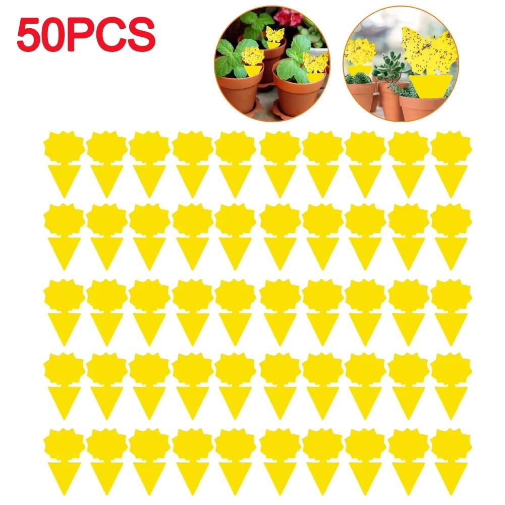 50pcs/10Pcs Yellow Armyworm Trap Trap Board Sticky Trap Fruit Fly Insect Fly Pest Trap