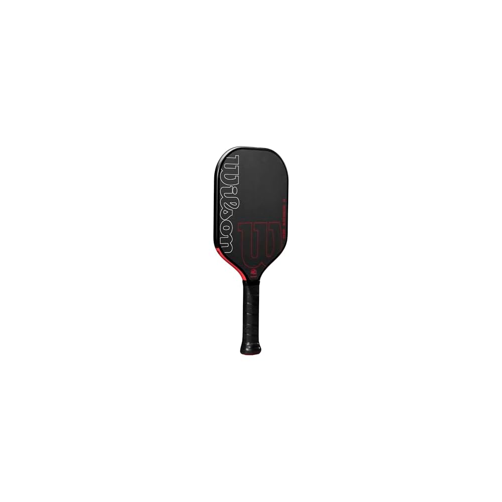 Wilson Blaze Edge Less Pickleball Paddle Black/Red WR180911U2 Lightweight Durable Design