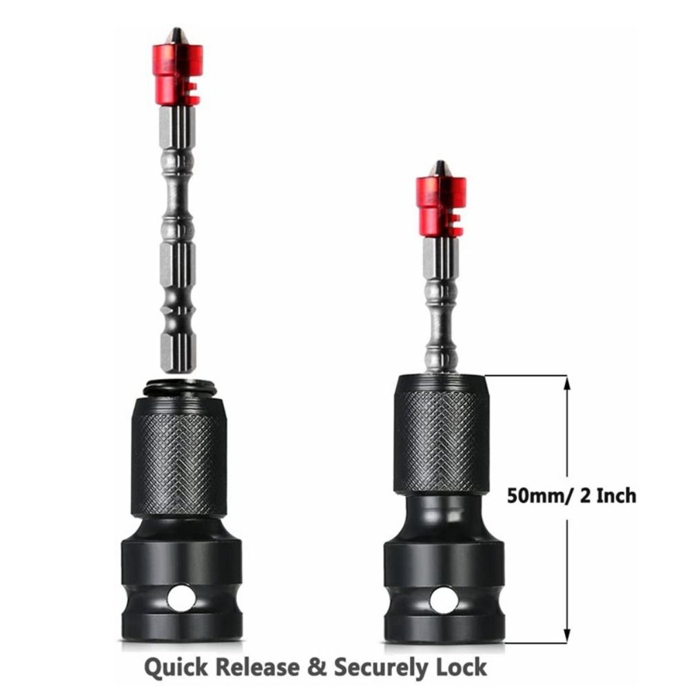 Telescopic Spanner Drive Converter Drill Chuck Converter Hex Socket Adapter Adaptive Wrench Adapter