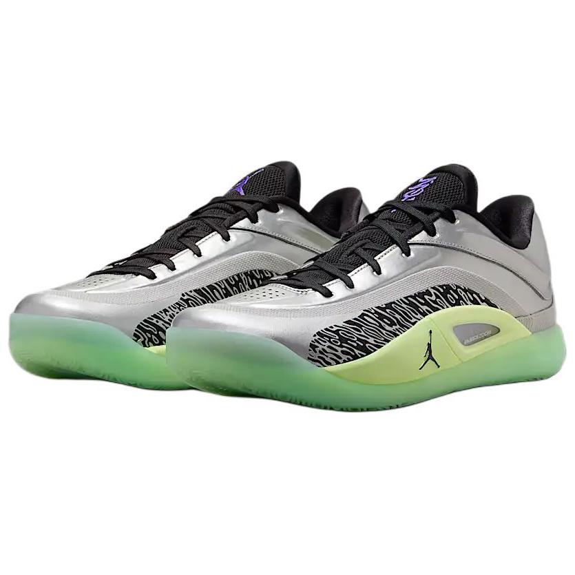Air Jordan Zion 4 PF Damascus Men Sneakers Silver Grey-Fog Black FD0591-005