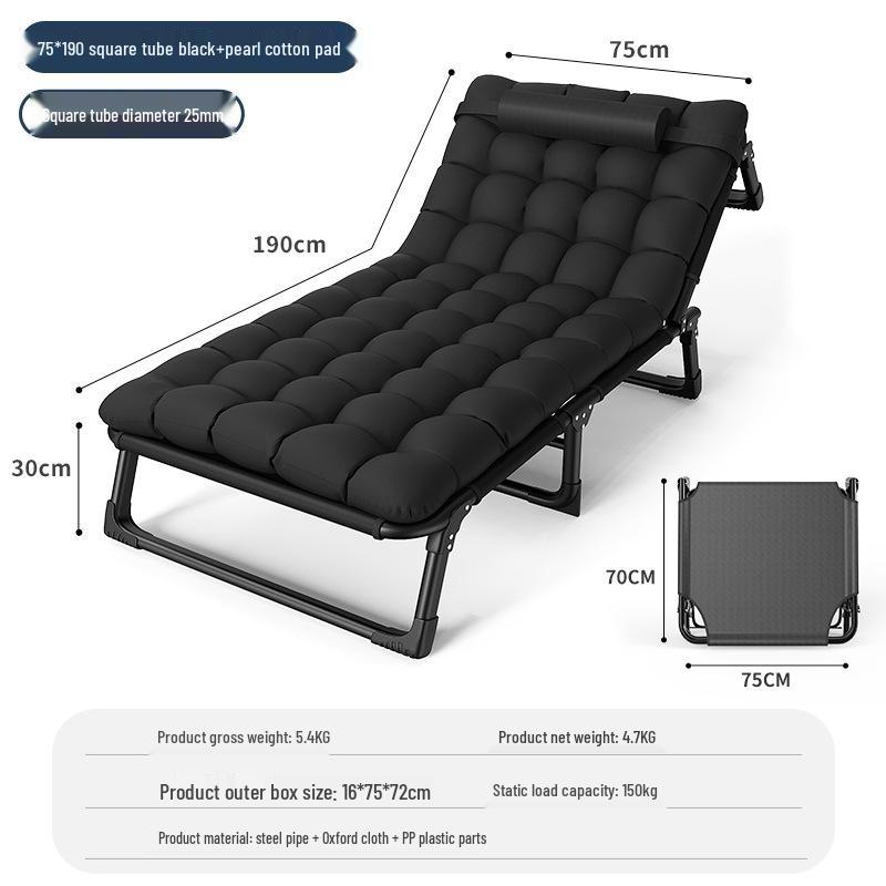 Portable Multifunctional Foldable Nap Bed for Office, Home, and Camping
