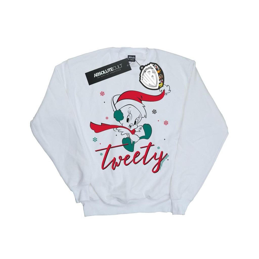 Looney Tunes Womens/Ladies Tweety Pie Christmas Sweatshirt