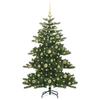 Artificial Foldable Christmas Tree Green 150 Cm PVC and Steel
