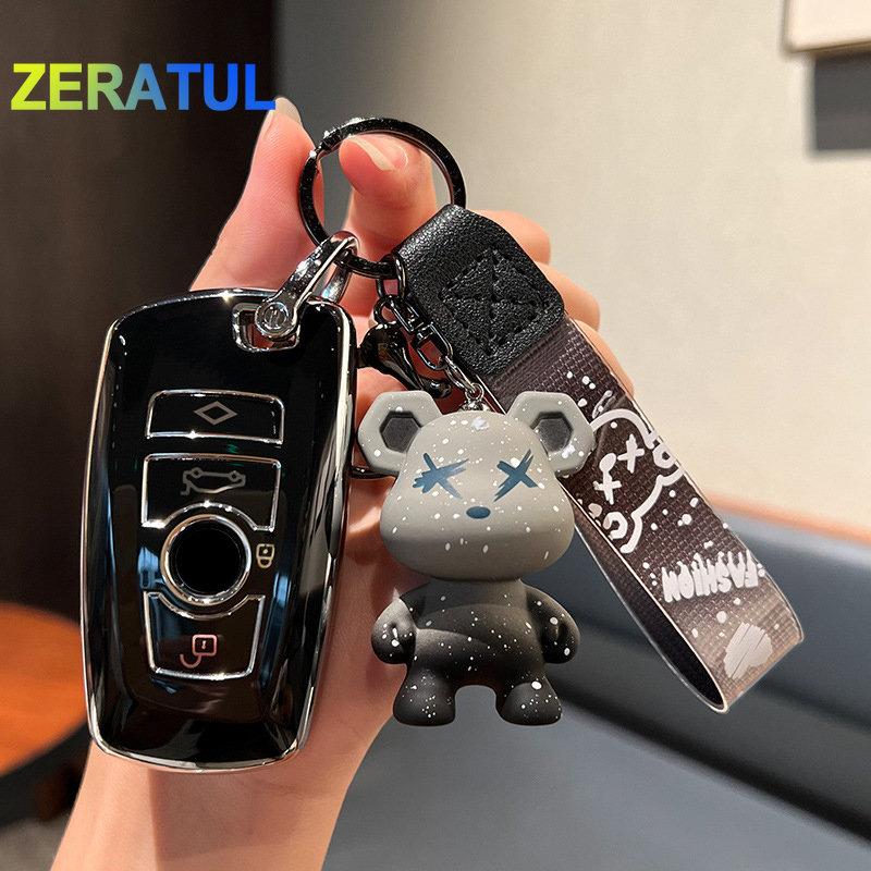 Tpu Shell For Bmw F10 F20 F30 F34 F11 F15 F16 1 3 5 7 Series X1 X3 X5 X6 F25 F31 M3 M4 Car Remote Key Case Cover Accessories
