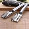 Stainless Steel Fish Scale Remover Rectangular Head Fish Scale Cleaner  Seafood Market