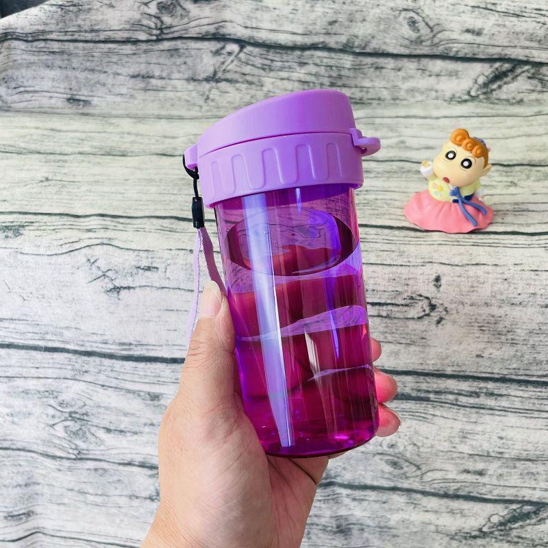 

Чайная рифма Портативная спортивная бутылка для воды: Большая вместимость, герметичный, для мужчин, женщин, студентов и детей 310ml