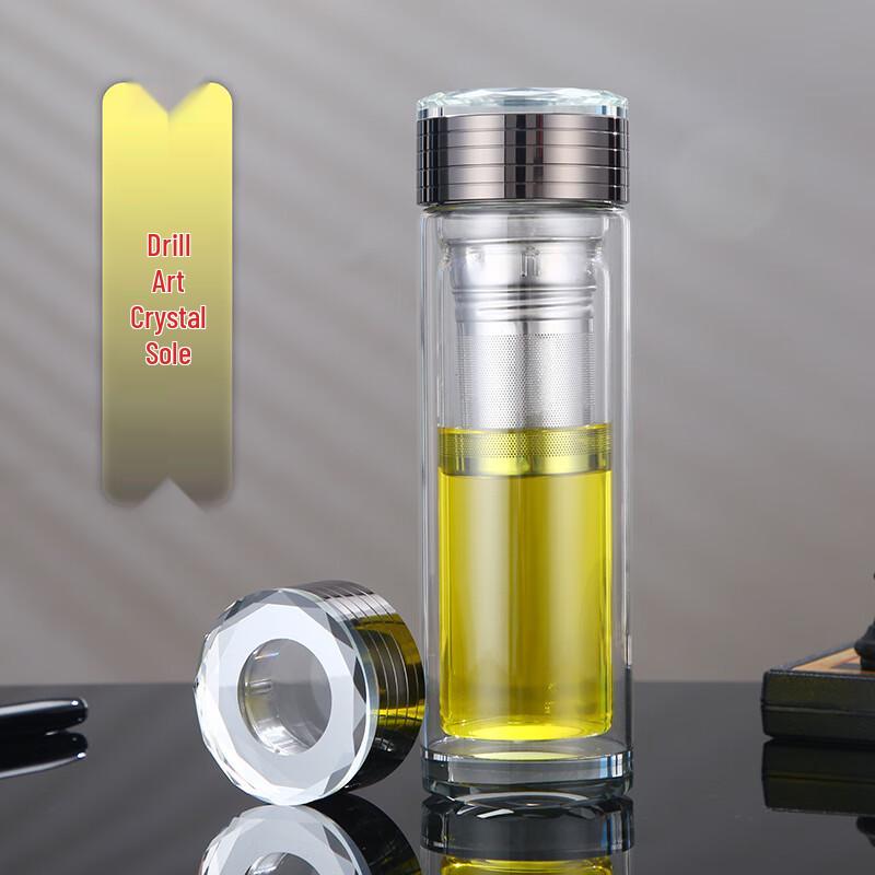 Shangqi Light Luxury Double-Layer Borosilicate Glass Cup