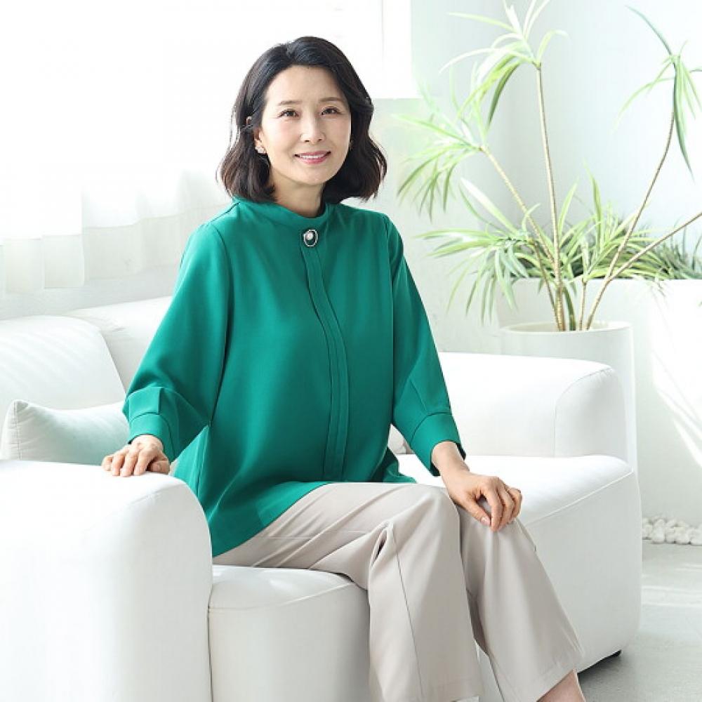 Shiz Madam Pearl Blouse Forest Gems T57516